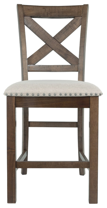 Moriville Upholstered Barstool (2/CN) Homeline Furniture