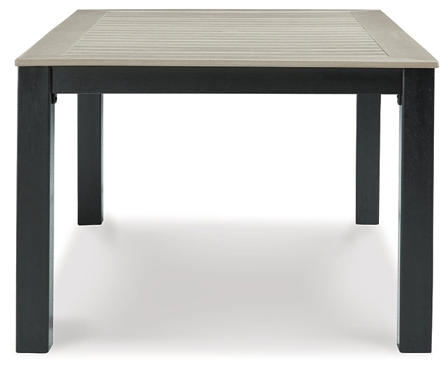 Mount Valley RECT Dining Table w/UMB OPT Homeline Furniture