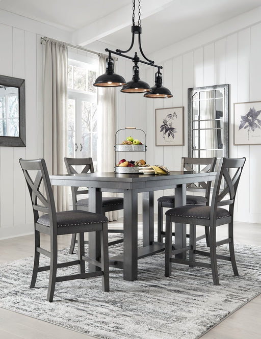 Myshanna Dining Table and 4 Chairs Homeline Furniture