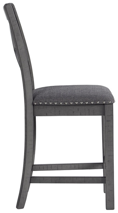 Myshanna Upholstered Barstool (2/CN) Homeline Furniture