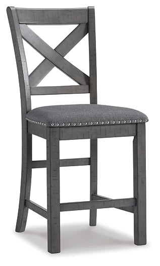 Myshanna Upholstered Barstool (2/CN) Homeline Furniture