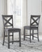 Myshanna Upholstered Barstool (2/CN) Homeline Furniture