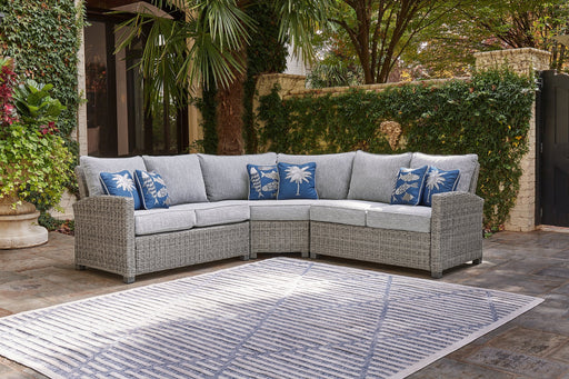 Naples Beach 3-Piece Outdoor Sectional Homeline Furniture