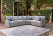 Naples Beach 4-Piece Outdoor Sectional Homeline Furniture