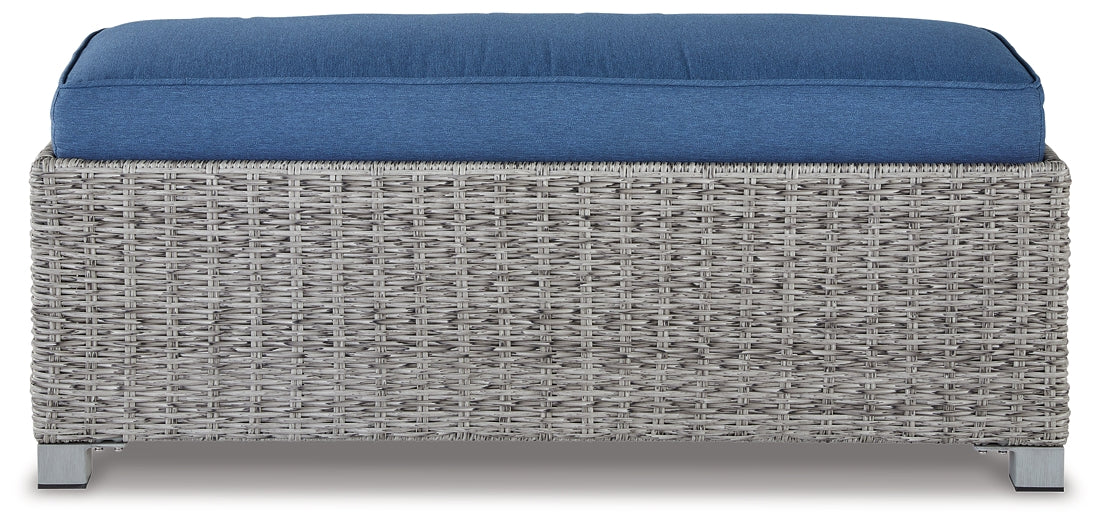 Naples Beach Bench with Cushion Homeline Furniture