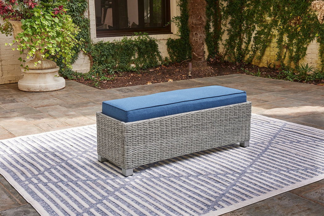 Naples Beach Bench with Cushion Homeline Furniture