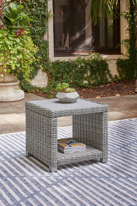 Naples Beach Square End Table Homeline Furniture