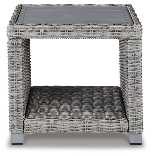 Naples Beach Square End Table Homeline Furniture