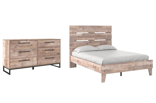 Neilsville Full Platform Bed with Dresser Homeline Furniture