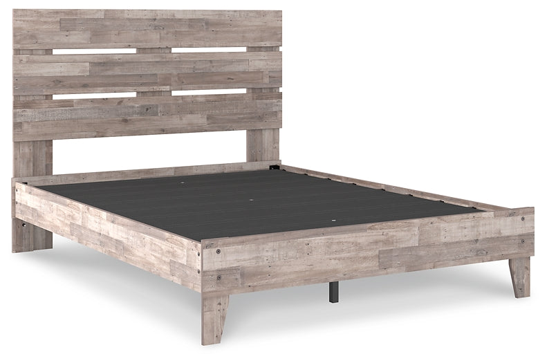 Neilsville Queen Panel Platform Bed Homeline Furniture