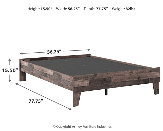 Neilsville Queen Platform Bed Homeline Furniture