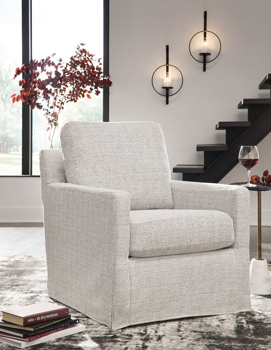 Nenana Next-Gen Nuvella Swivel Glider Accent Chair Homeline Furniture