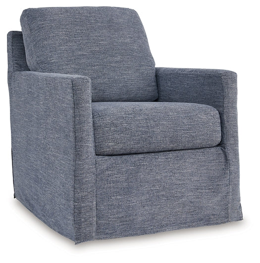 Nenana Next-Gen Nuvella Swivel Glider Accent Chair Homeline Furniture