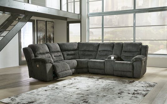 Nettington 3-Piece Power Reclining Sectional Homeline Furniture