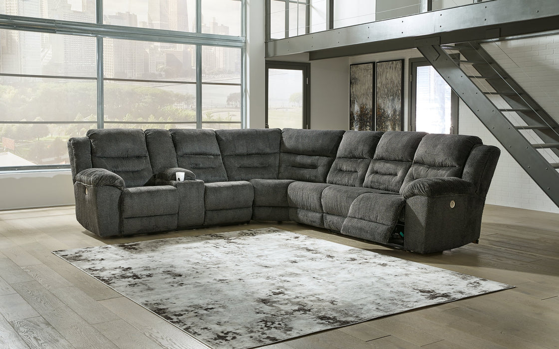 Nettington 4-Piece Power Reclining Sectional Homeline Furniture