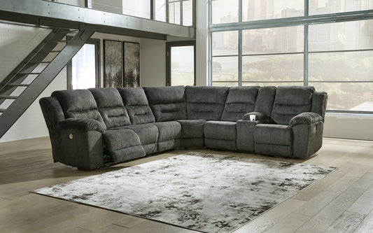 Nettington 4-Piece Power Reclining Sectional Homeline Furniture