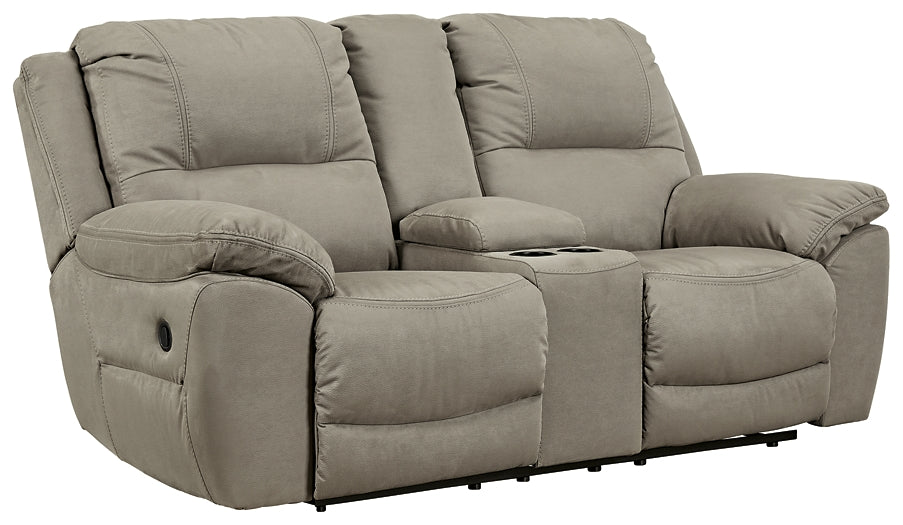 Next-Gen Gaucho DBL Rec Loveseat w/Console Homeline Furniture