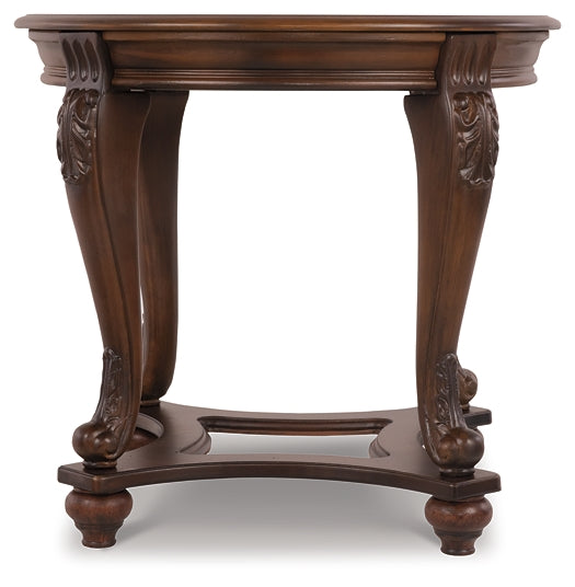 Norcastle Round End Table Homeline Furniture