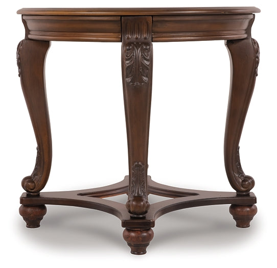 Norcastle Round End Table Homeline Furniture