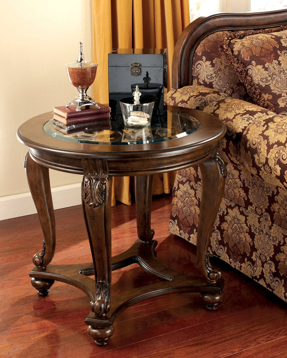 Norcastle Round End Table Homeline Furniture