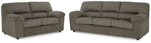 Norlou Sofa and Loveseat Homeline Furniture