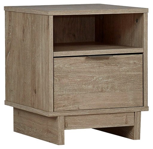 Oliah One Drawer Night Stand Homeline Furniture