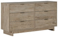 Oliah Six Drawer Dresser Homeline Furniture