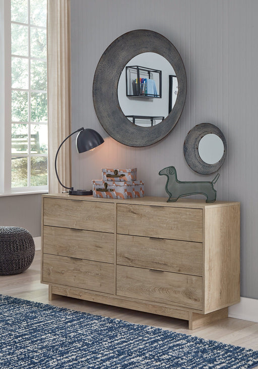 Oliah Six Drawer Dresser Homeline Furniture