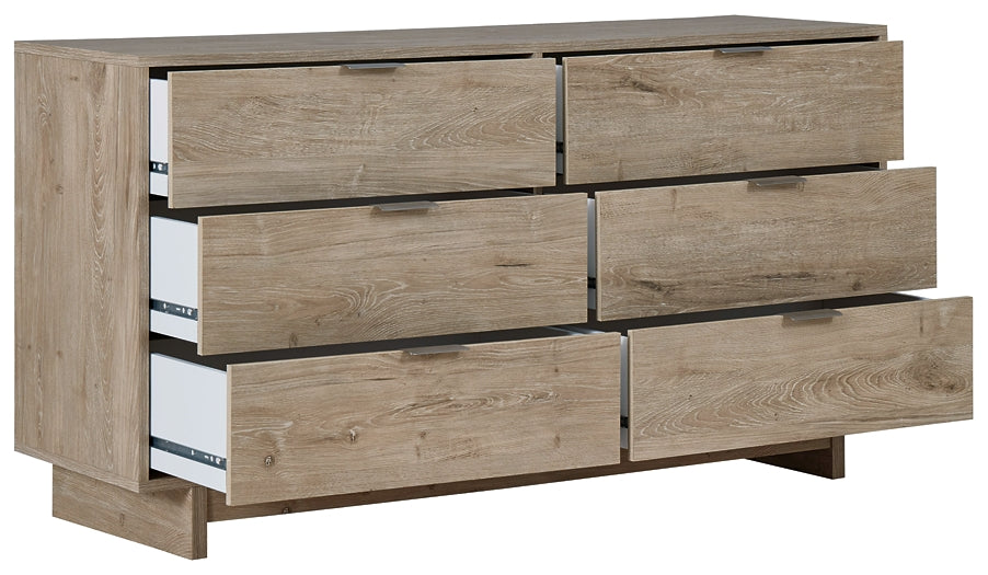 Oliah Six Drawer Dresser Homeline Furniture