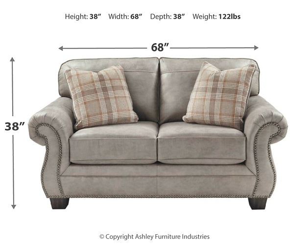 Olsberg Loveseat Homeline Furniture