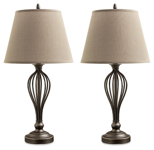 Ornawell Metal Table Lamp (2/CN) Homeline Furniture