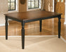 Owingsville Dining Table and 6 Chairs Homeline Furniture