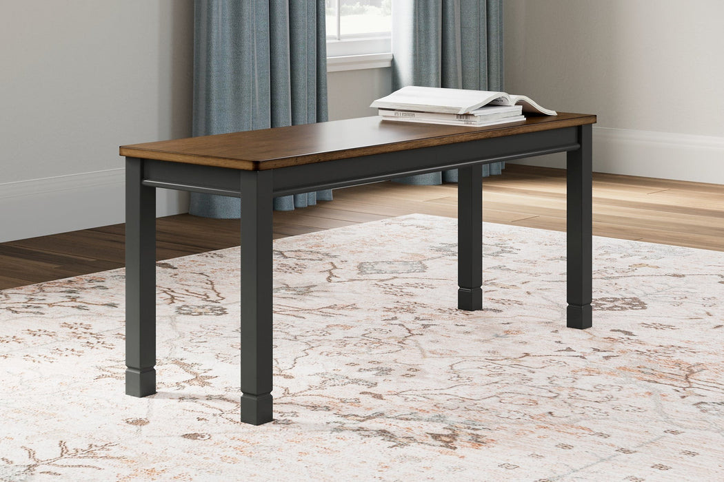 Owingsville Large Dining Room Bench Homeline Furniture