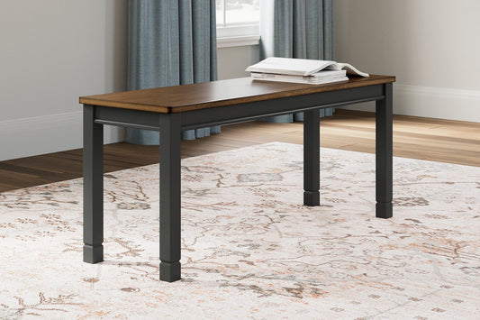 Owingsville Large Dining Room Bench Homeline Furniture