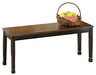 Owingsville Large Dining Room Bench Homeline Furniture