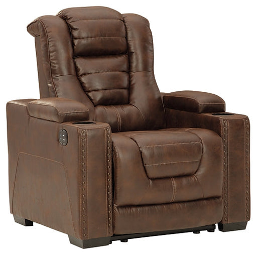 Owner's Box PWR Recliner/ADJ Headrest Homeline Furniture