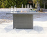 Palazzo RECT Bar Table w/Fire Pit Homeline Furniture