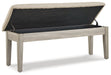 Parellen Upholstered Storage Bench Homeline Furniture