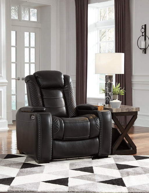 Party Time PWR Recliner/ADJ Headrest Homeline Furniture