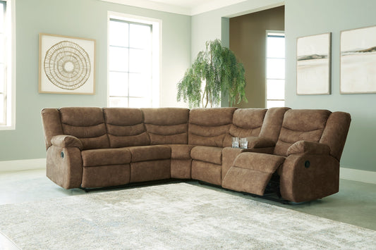 Partymate 2-Piece Reclining Sectional Homeline Furniture