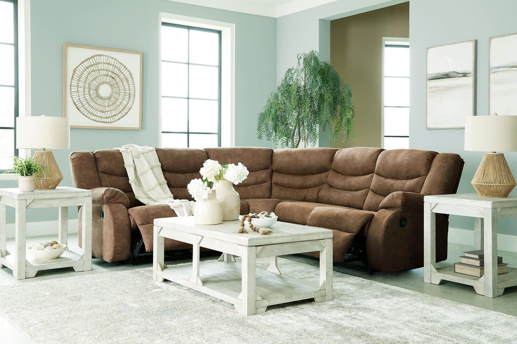 Partymate 2-Piece Reclining Sectional Homeline Furniture