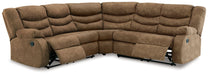 Partymate 2-Piece Reclining Sectional Homeline Furniture