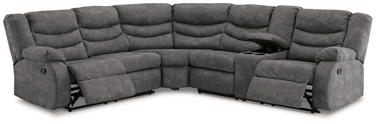 Partymate 2-Piece Reclining Sectional Homeline Furniture