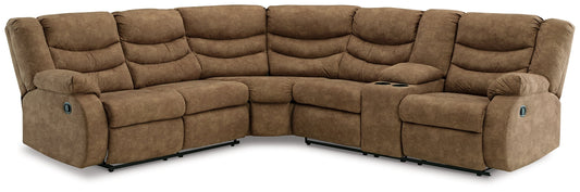 Partymate 2-Piece Reclining Sectional Homeline Furniture