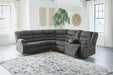 Partymate 2-Piece Reclining Sectional Homeline Furniture