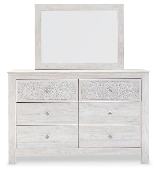 Paxberry Dresser and Mirror Homeline Furniture