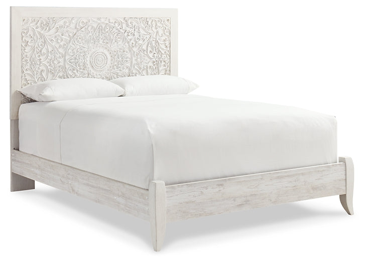 Paxberry Queen Panel Bed Homeline Furniture