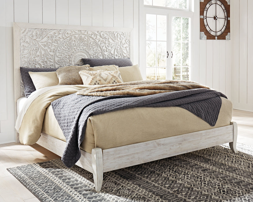 Paxberry Queen Panel Bed Homeline Furniture