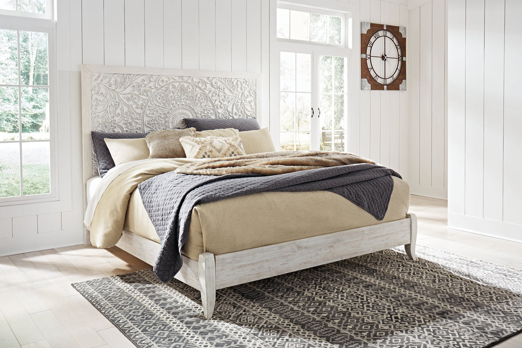 Paxberry Queen Panel Bed Homeline Furniture