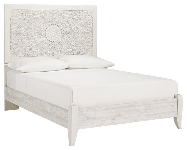 Paxberry Queen Panel Bed Homeline Furniture